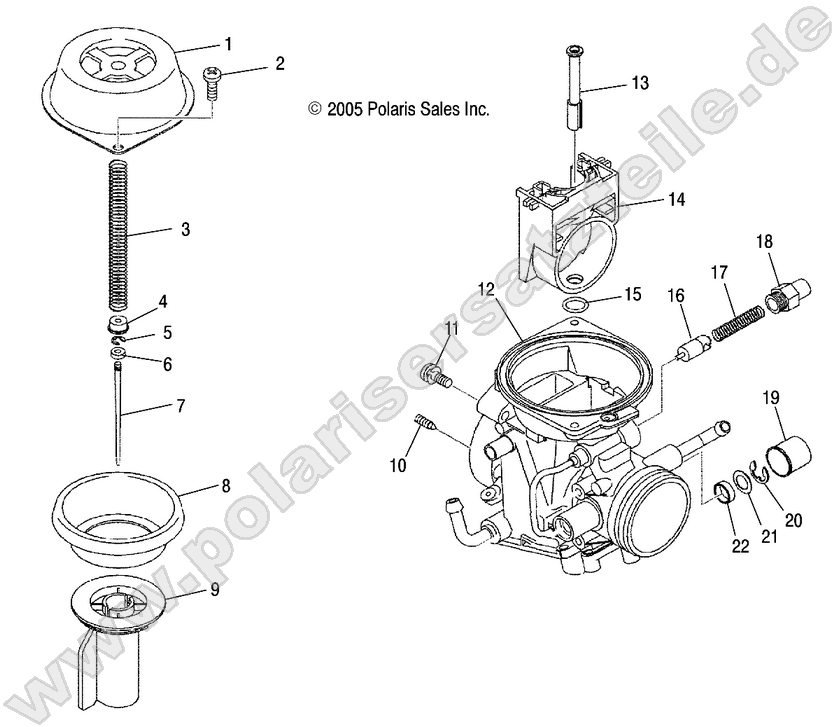 CARBURETOR, UPPER