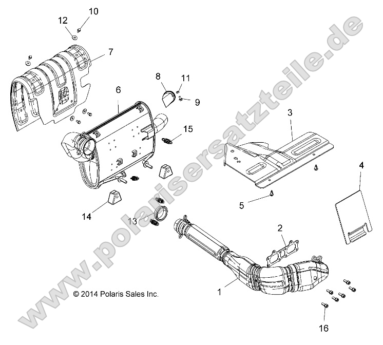 Engine, Exhaust System