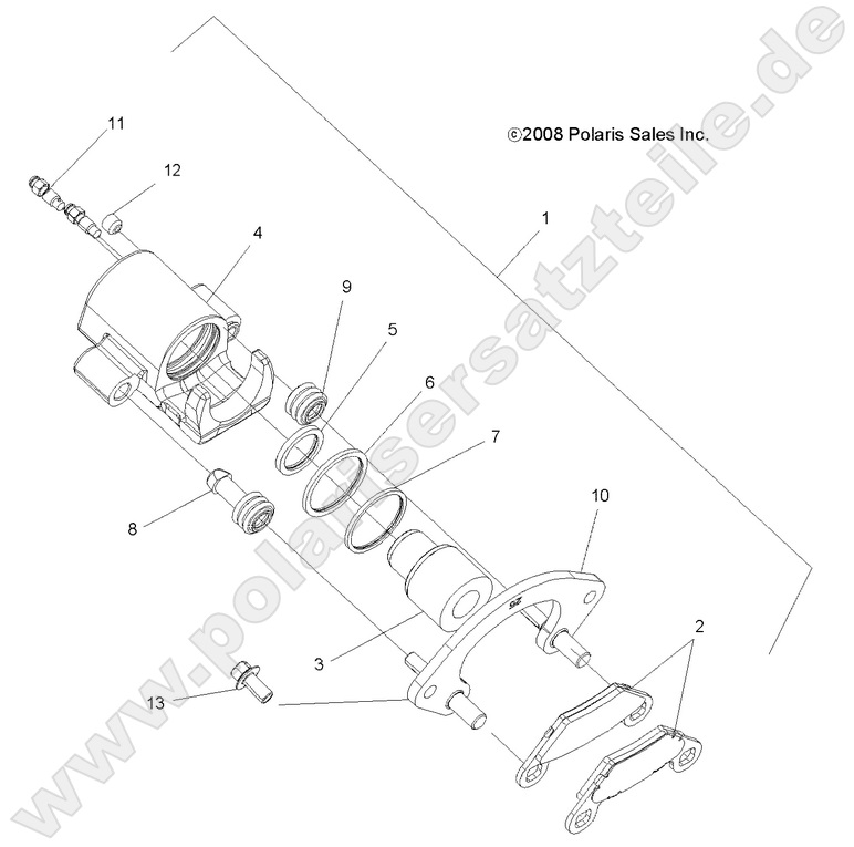 BRAKES, REAR CALIPER