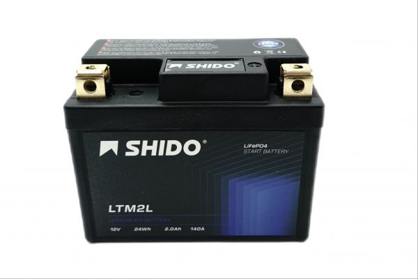 Shido LTM2L / LTKTM04L Lithium Ionen Batterie 12V LiFePO4