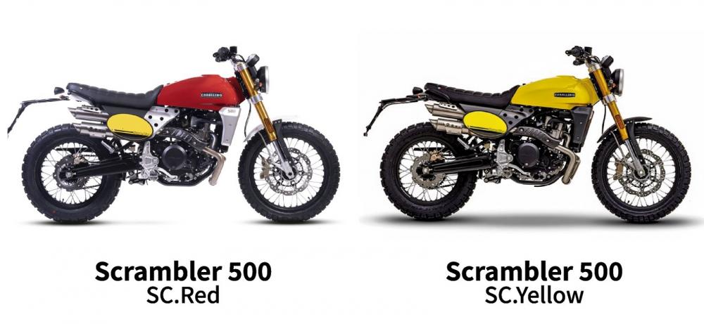 Fantic Caballero 500 Scrambler Euro5 2021-23