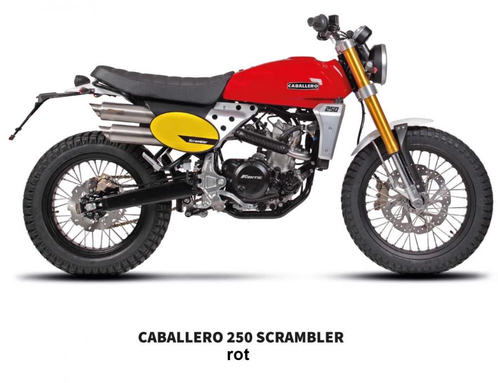 Fantic Caballero 250 Euro4 Scrambler 2018-20