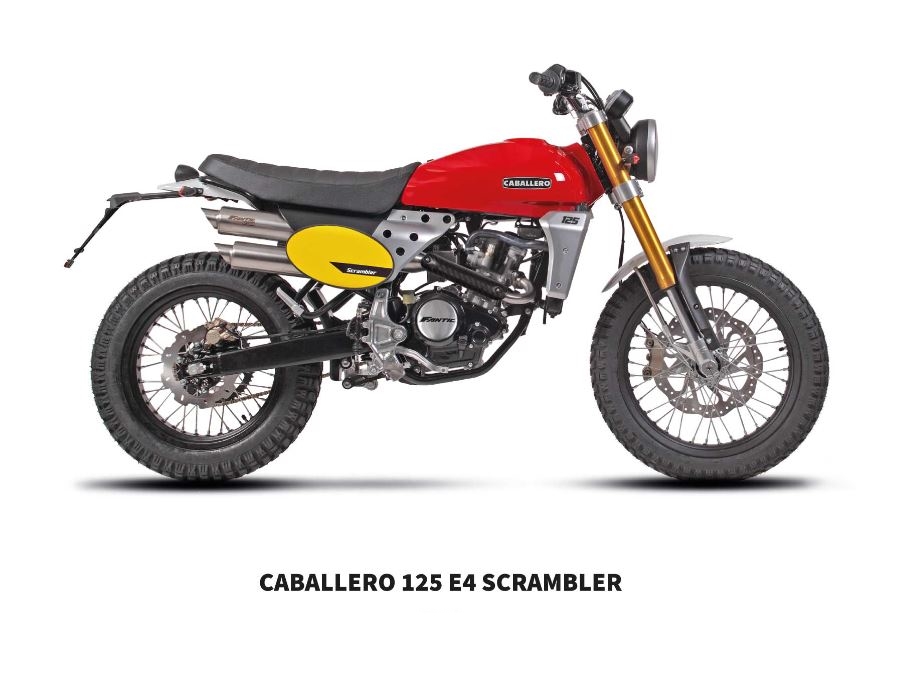 Fantic Caballero 125 Euro4 Scrambler 2018-20