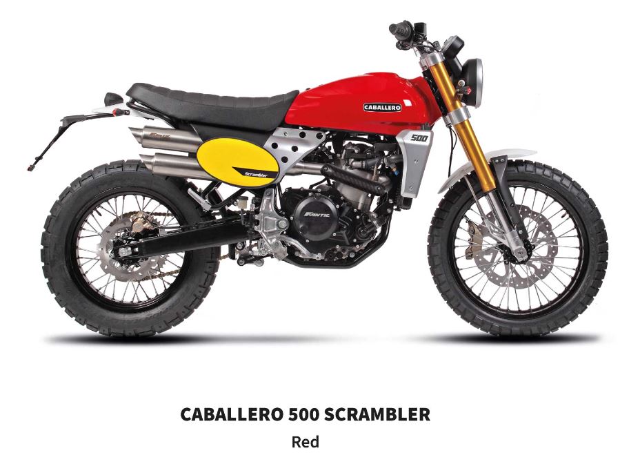 Fantic Caballero 500 Scrambler Euro4 2019-20