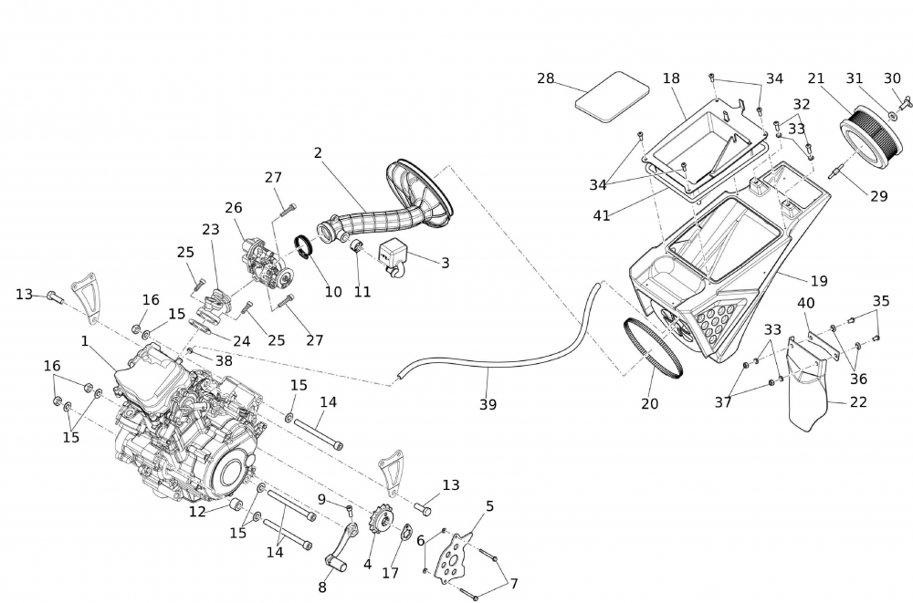 Motor - Ansaugsystem